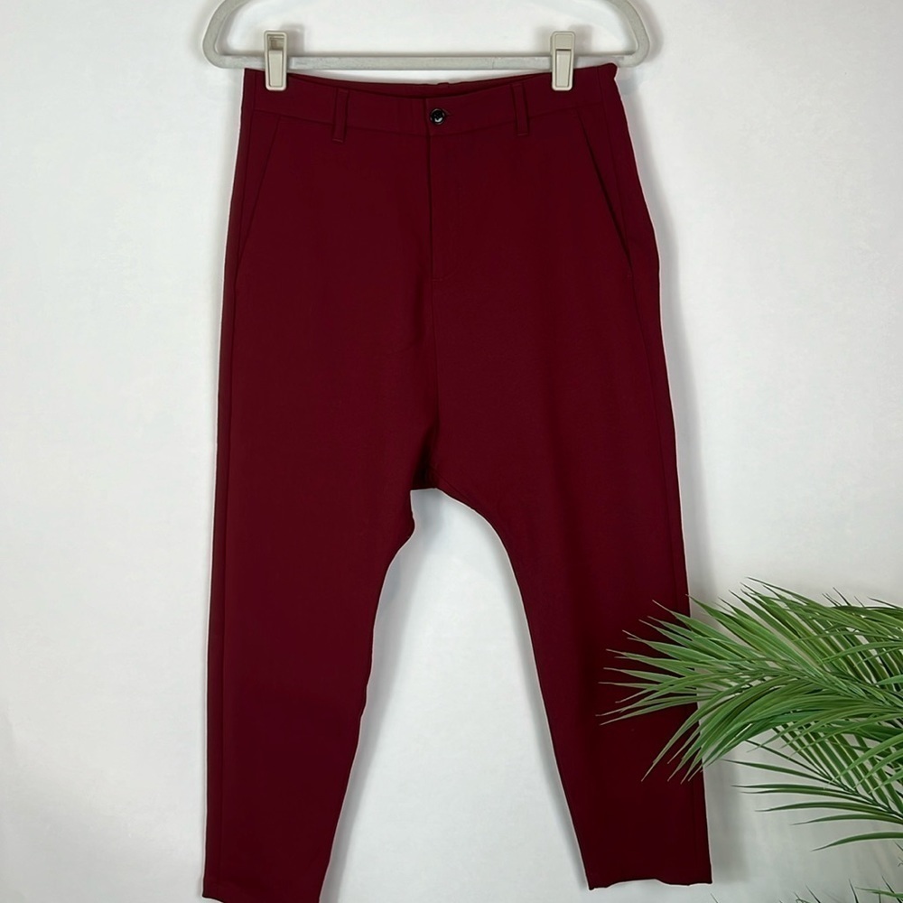 New HOPE by Ringstrand x Soderberg “Was Trouser” Harem Pant Sweden Red 34